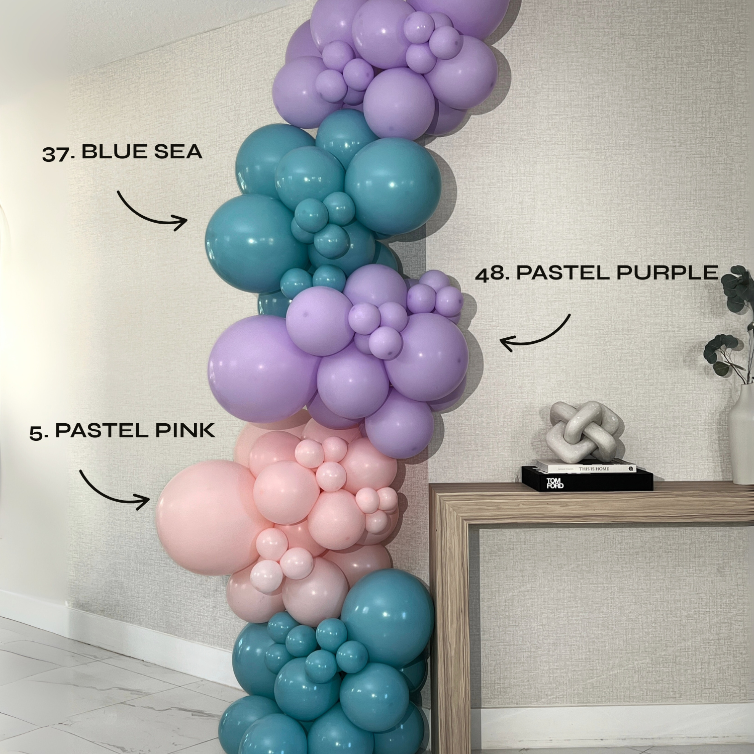 UNDER THE SEA Theme Balloon Garland Kit