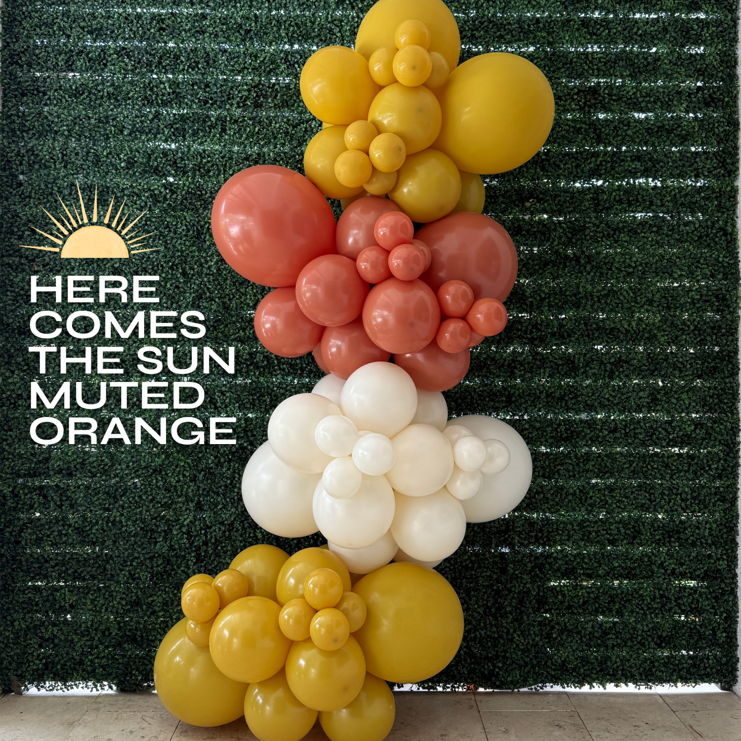 BABY SHOWER BALLON GARLAND