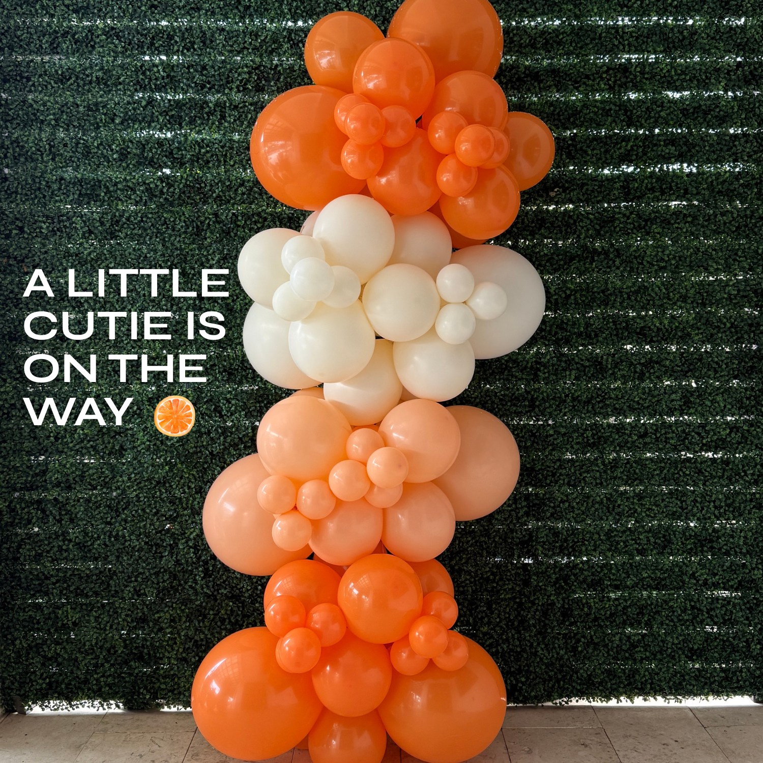 BABY SHOWER BALLON GARLAND