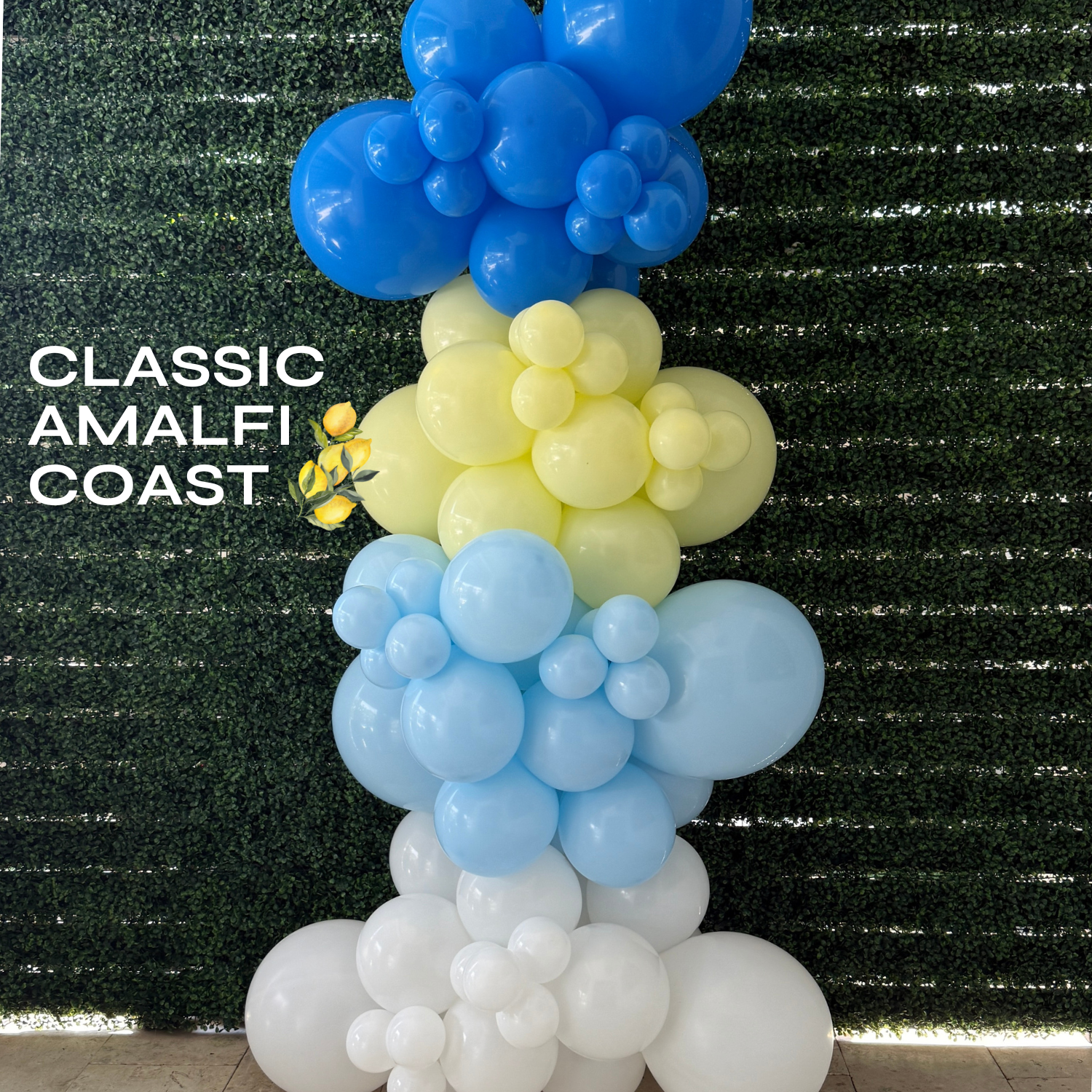 BABY SHOWER BALLON GARLAND