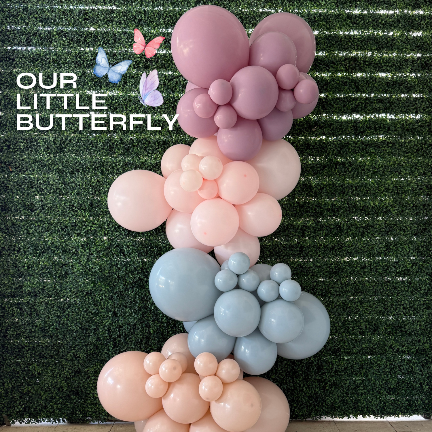 BABY SHOWER BALLON GARLAND