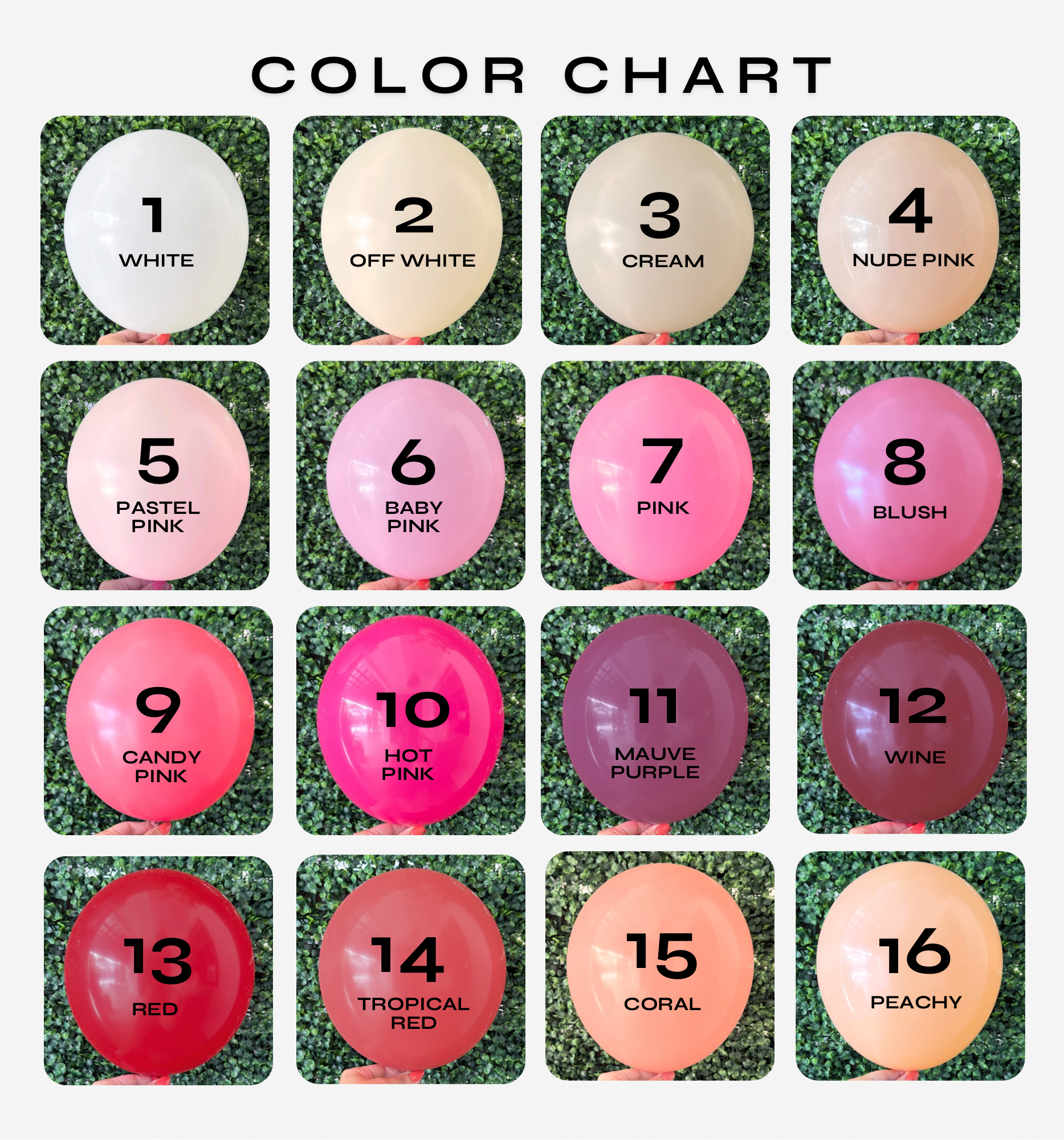 create your own balloon garland