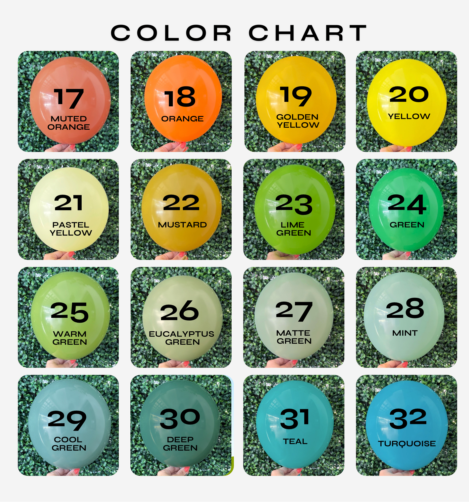 create your own balloon garland