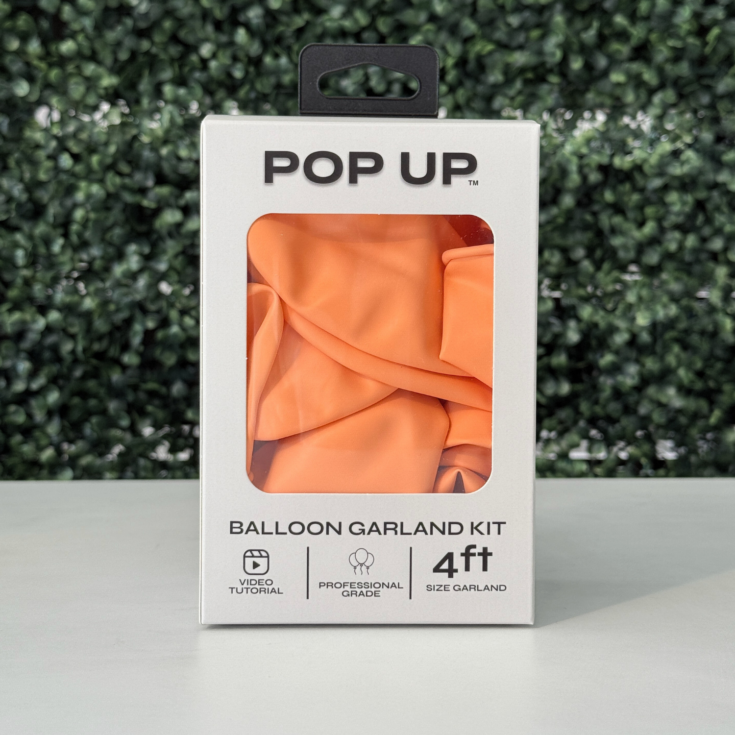 Pop Up Balloon Garland Kit, Mix & Match Peachy 4ft Professional Grade Latex Balloon Arch