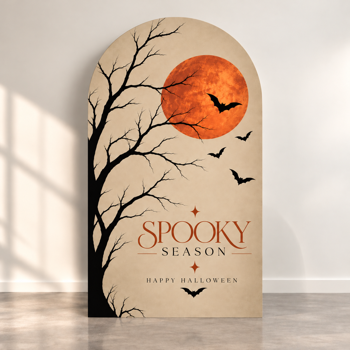 Spooky Season Moon Backdrop