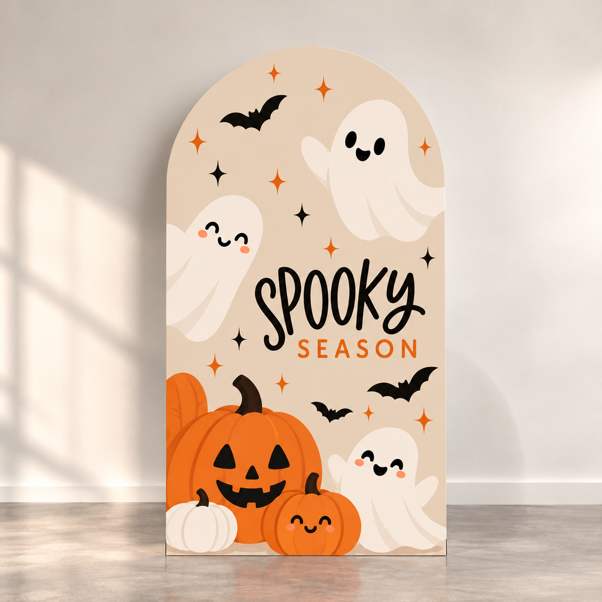 Spooky Season Ghost Backdrop