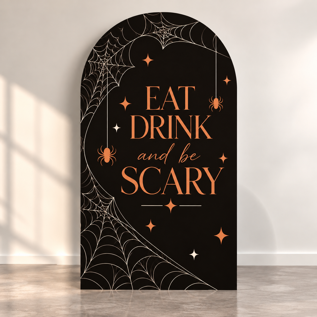 Eat, Drink & Be Scary Backdrop