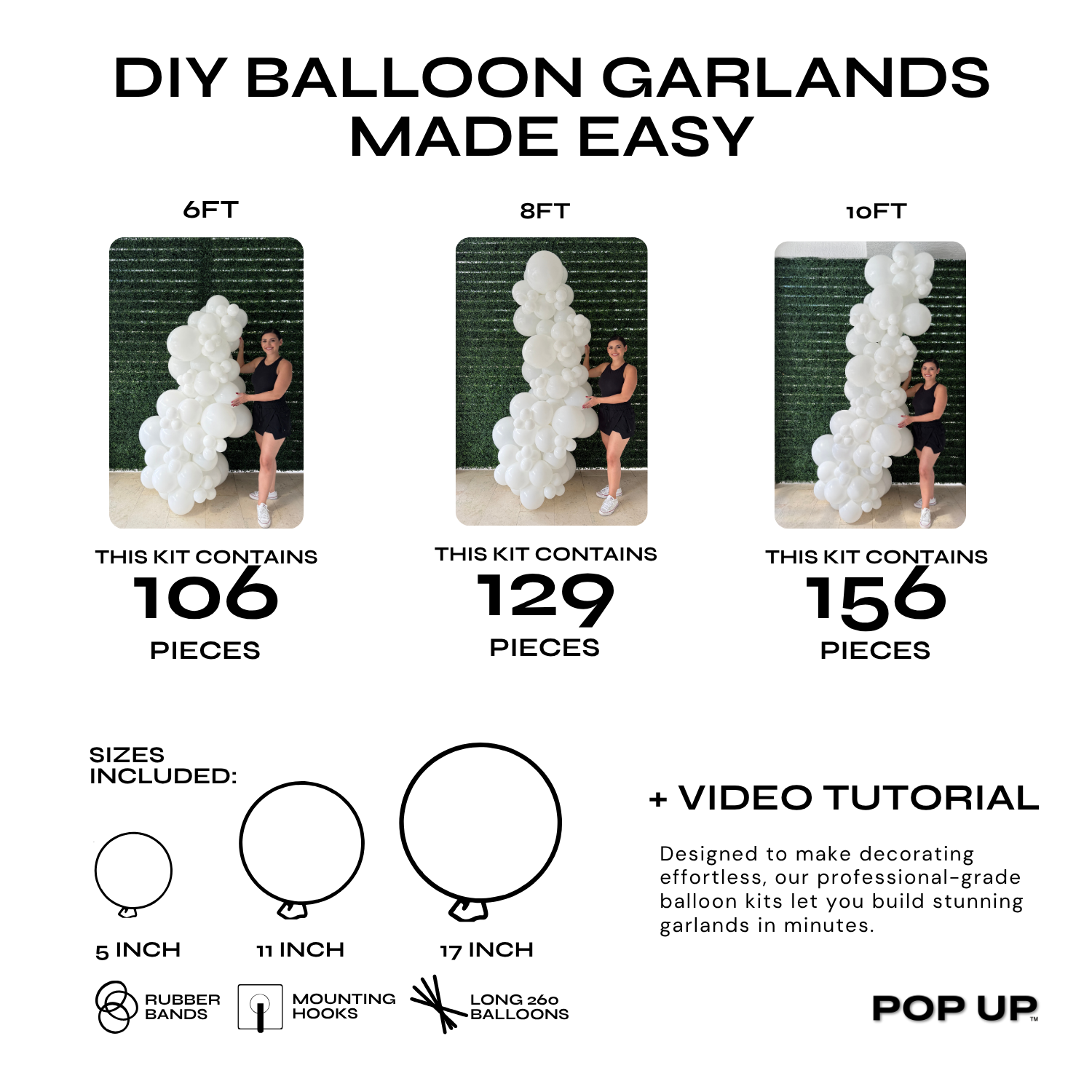 CREATE YOUR OWN BALLOON GARLAND - SPECIAL OFFER (2nd chance)