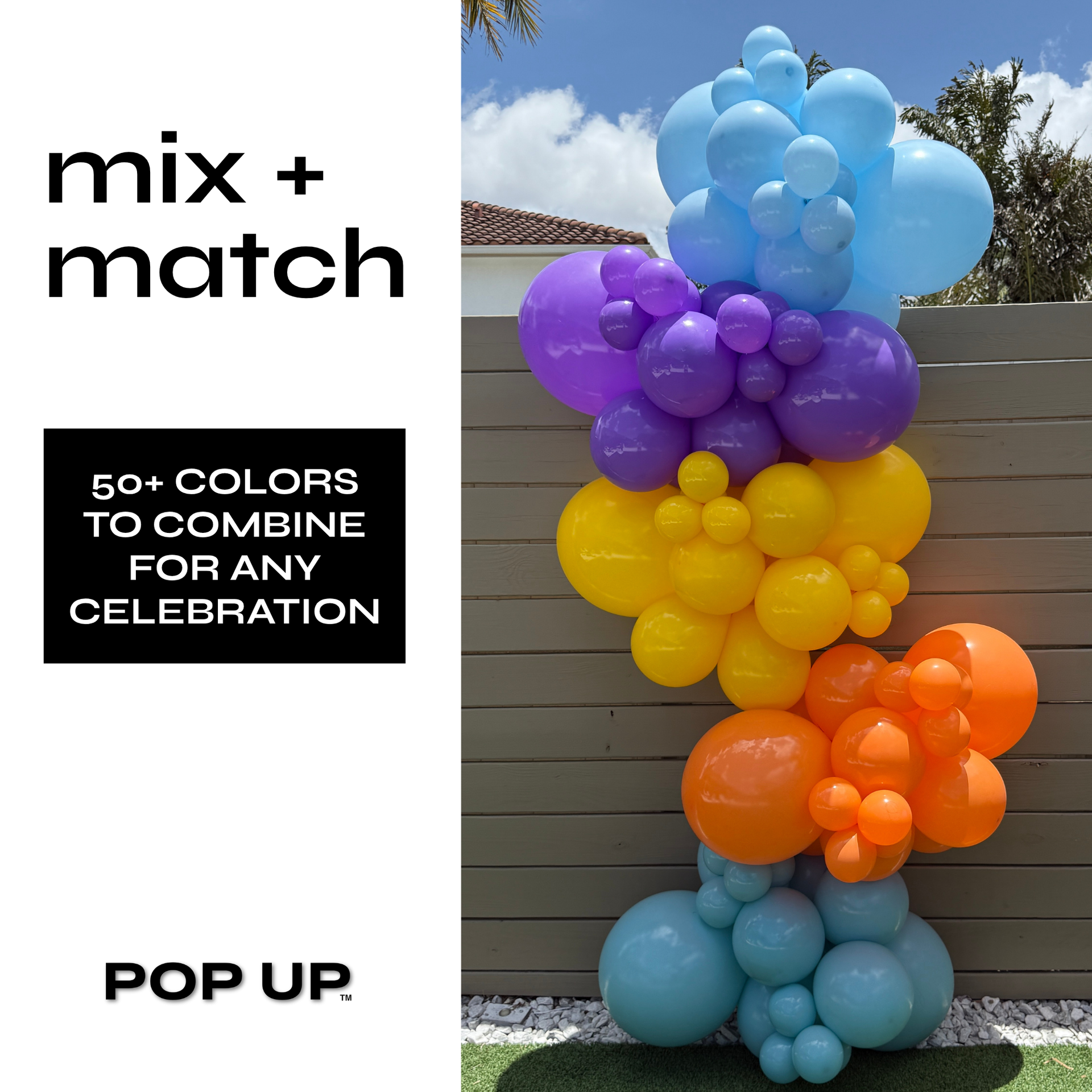 CREATE YOUR OWN BALLOON GARLAND KIT - BALLOON ARCH KIT