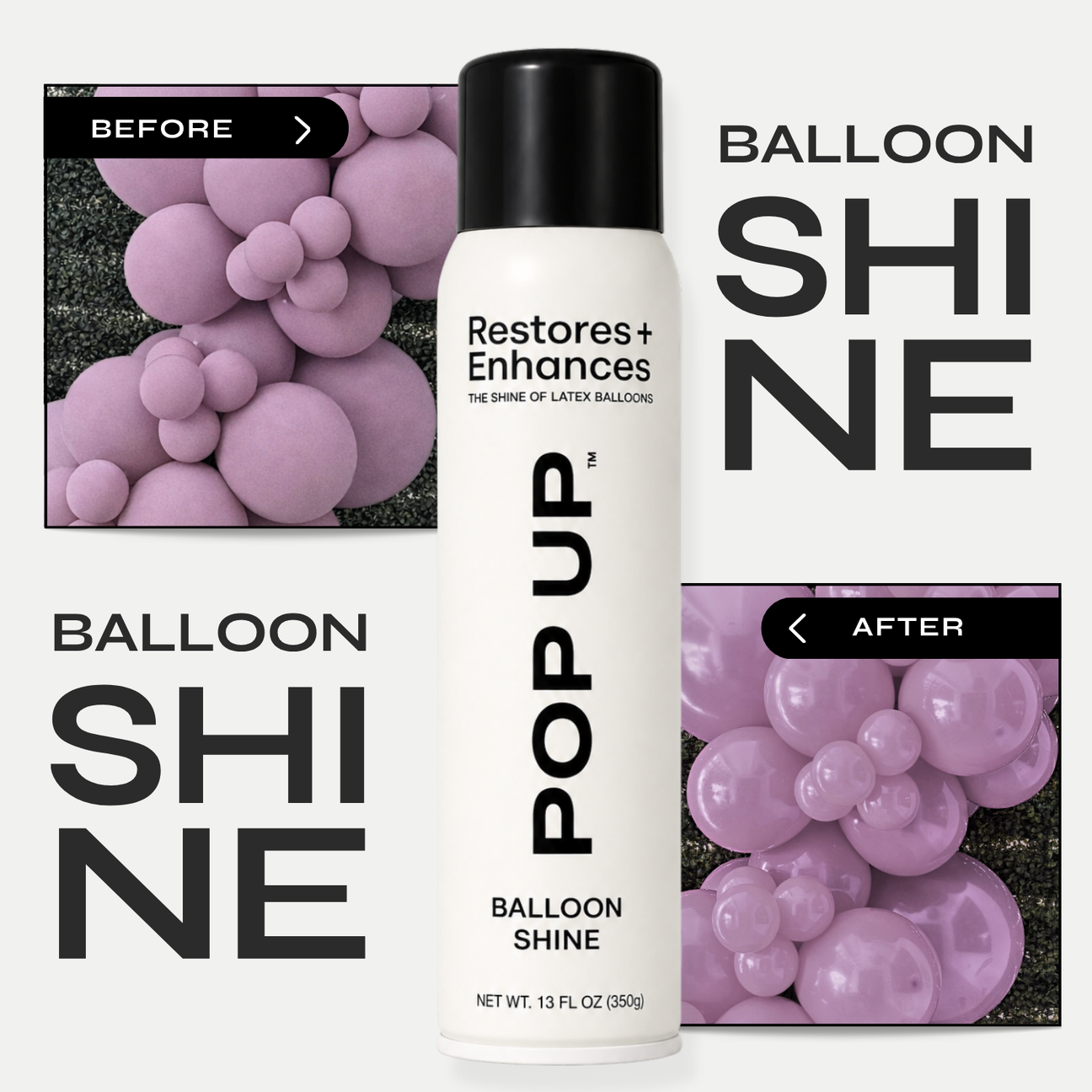 Pop Up BALLOON SHINE Spray