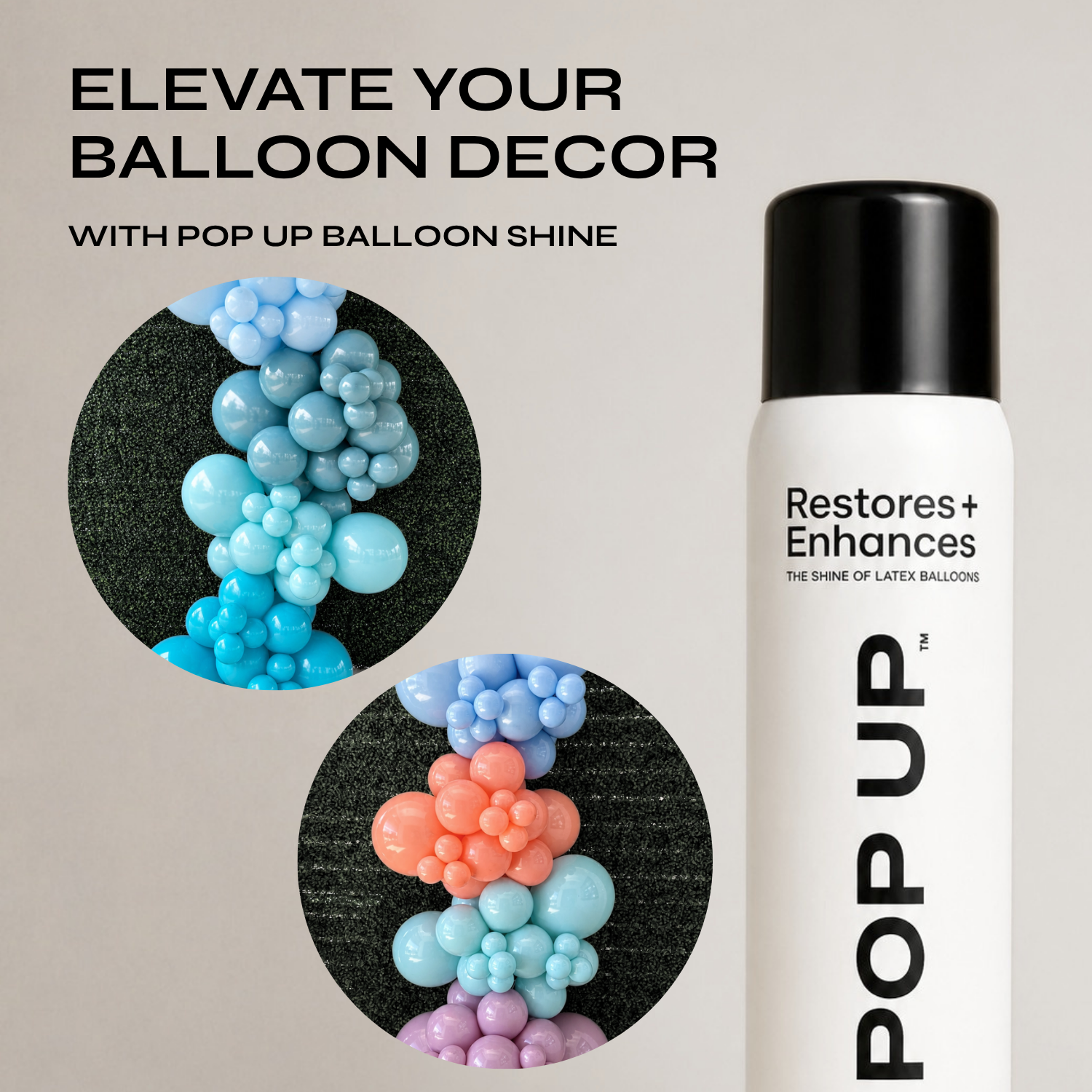 Pop Up BALLOON SHINE Spray (Bundle Offer)