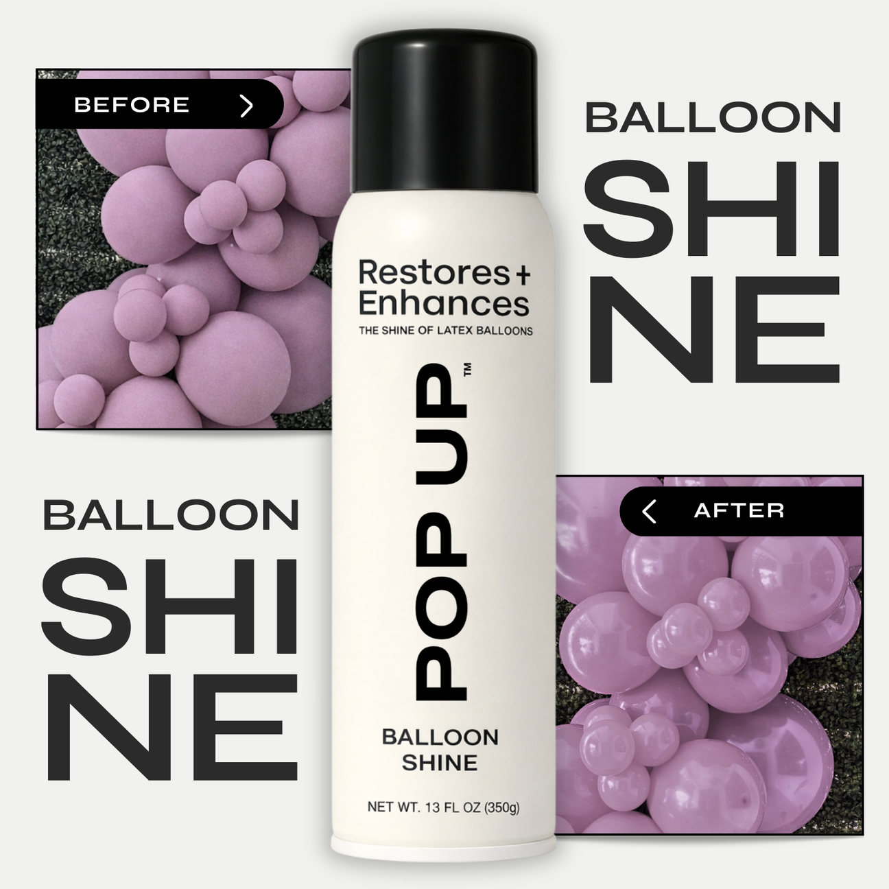 Pop Up BALLOON SHINE Spray
