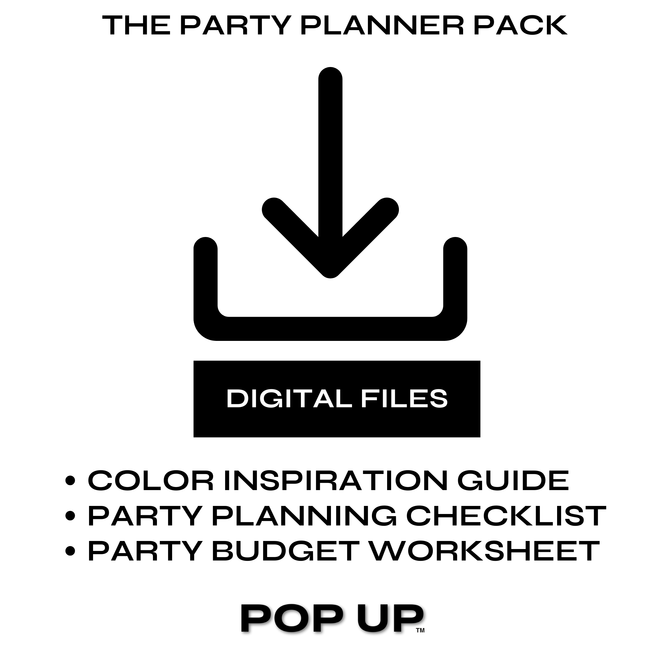 THE SMART PARTY PLANNER PACK