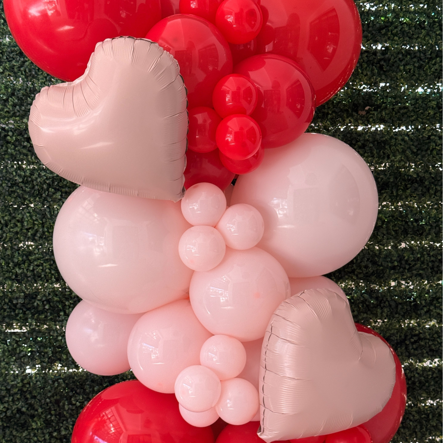 VALENTINES Balloon Garland - Red & Pink Balloon Arch